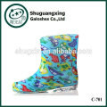 plastic rain shoe child pvc jelly water shoes C-705